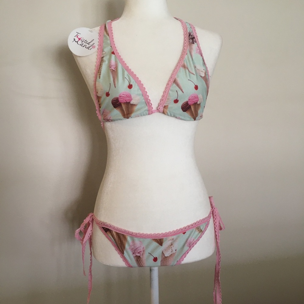 Ice cream/ cherry bikini